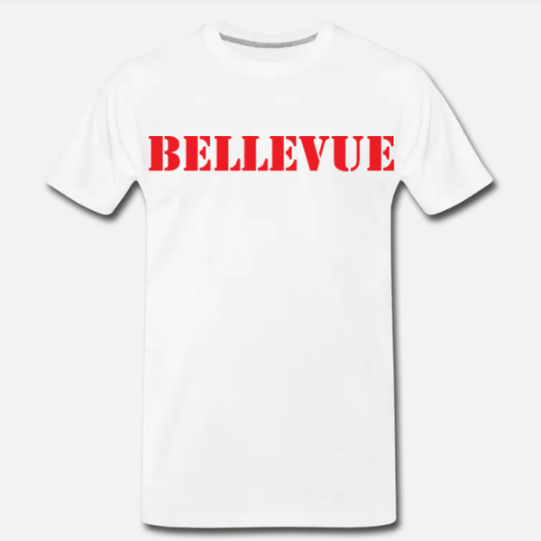 Bellevue Tee - White/Red