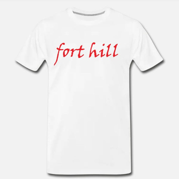 Fort Hill Tee - White/Red